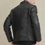 Men's Moto Biker Leather Jacket