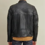 Motorcycle Rider Leather Jacket With Thinsulate Lining